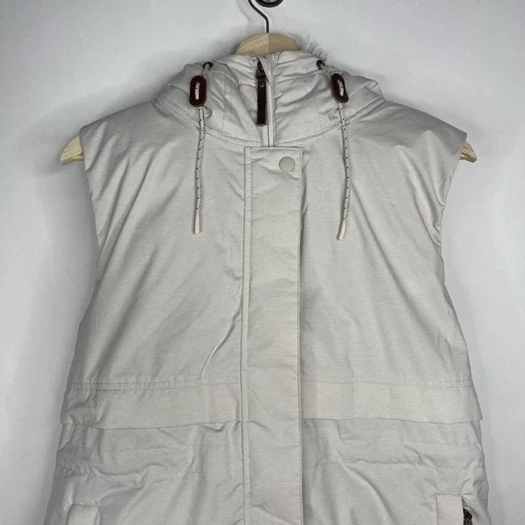 NWT prAna Banajaara Vest Medium Pebble Grey Heather XS #A1087 - Picture 3 of 15